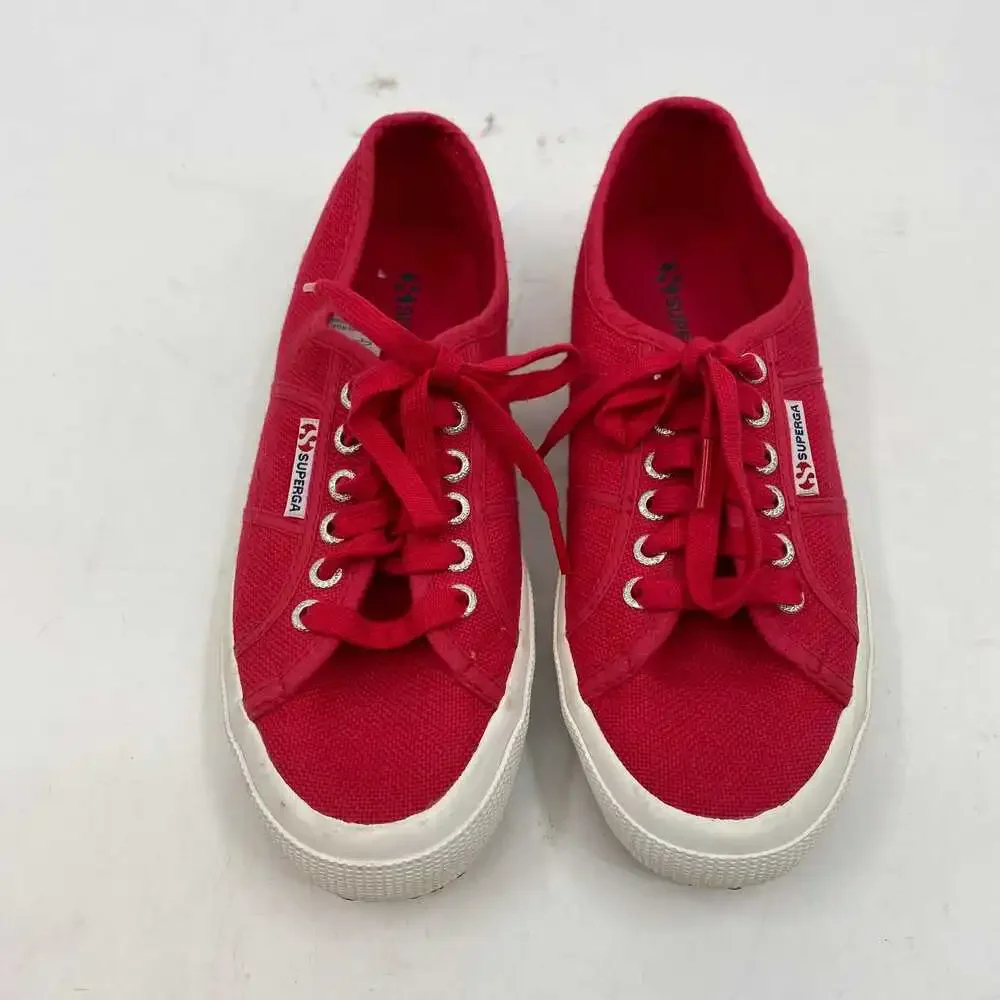Superga Red Canvas Sneakers | Women’s EU39 / US8, Classic